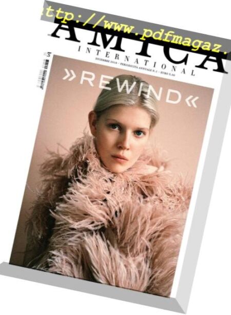 Amica – gennaio 2019 Cover