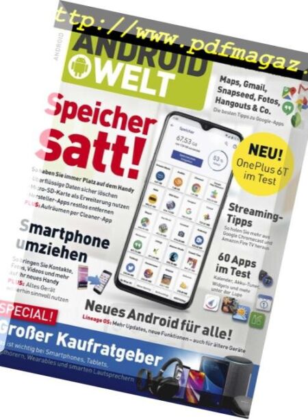 Android Welt – Dezember 2018 Cover