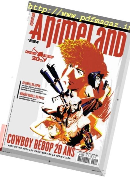 Animeland – octobre-novembre 2018 Cover