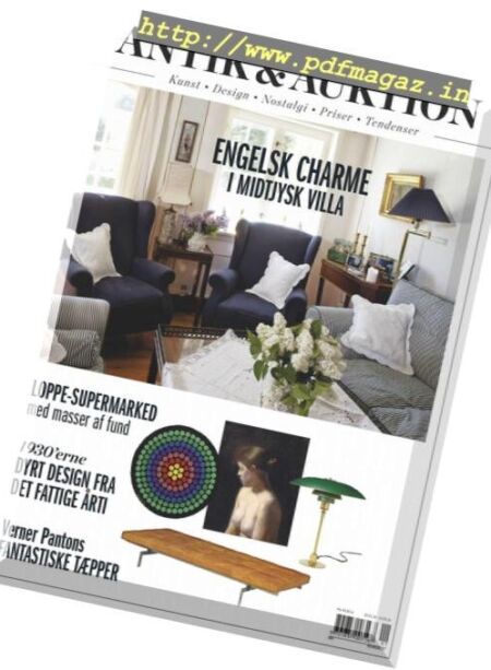 Antik & Auktion Denmark – januar 2019 Cover