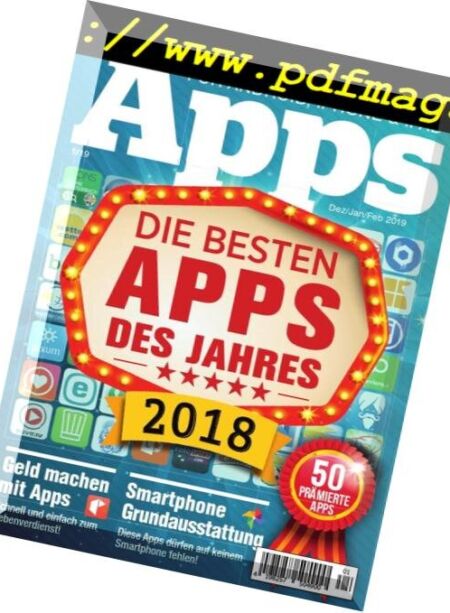 Apps Magazin – November 2018 Cover