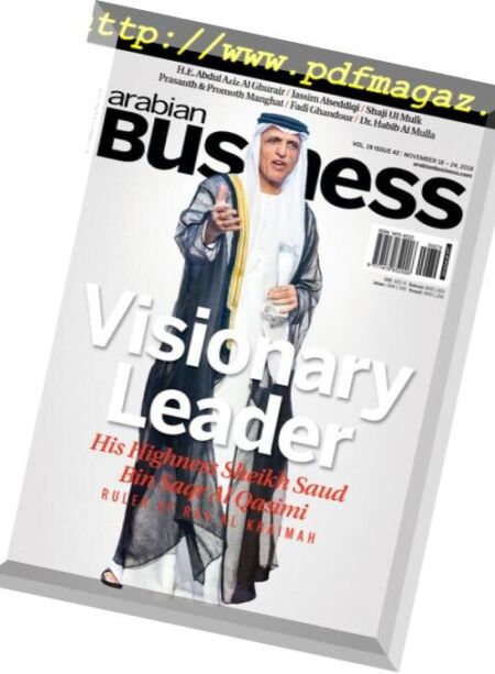 Arabian Business – November 18, 2018 Cover
