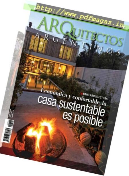 Arquitectos Argentinos – Julio 2017 Cover