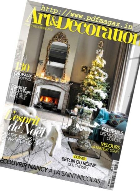Art & Decoration – decembre 2018 Cover