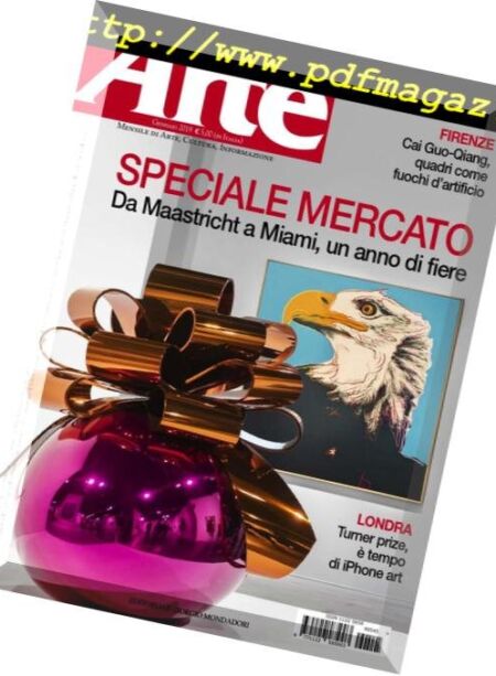 Arte – Gennaio 2019 Cover