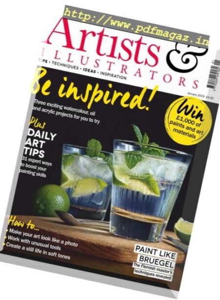 Artists & Illustrators – January 2019 Cover