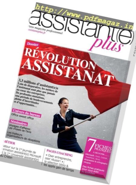 Assistante Plus – Septembre-Octobre 2018 Cover