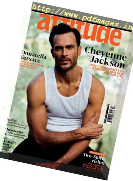 Attitude Magazine – January 2019 Cover
