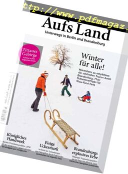 Aufs Land – Dezember 2018