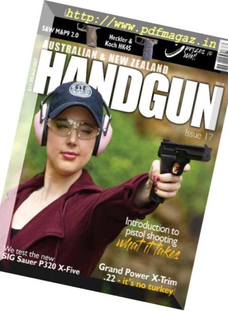 Australian & New Zealand Handgun – November 2018 Cover