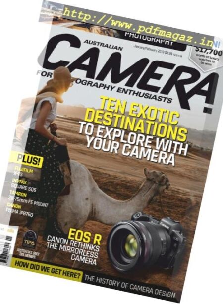 Australian Camera – January-February 2019 Cover