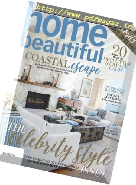 Australian Home Beautiful – January 2019 Cover