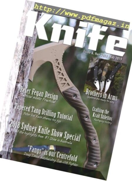 Australian Knife – November 2018 Cover