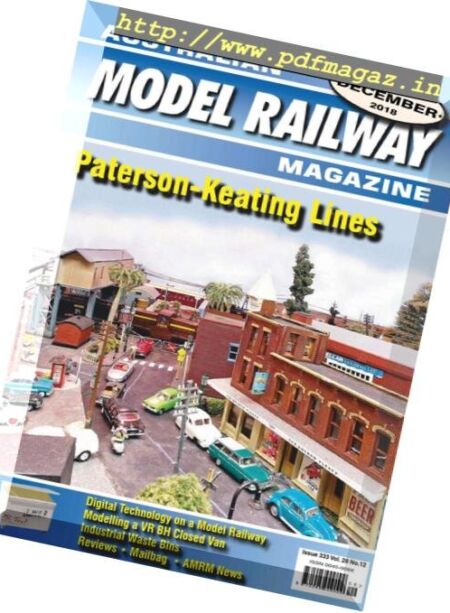 Australian Model Railway Magazine – December 2018 Cover