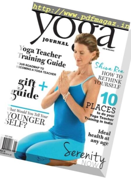 Australian Yoga Journal – January 2019 Cover