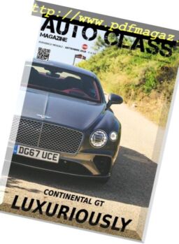 Auto Class Magazine – Settembre 2018