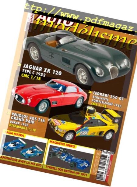Auto Modelisme – janvier 2019 Cover