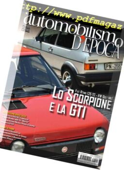 Automobilismo d’Epoca – Settembre 2018
