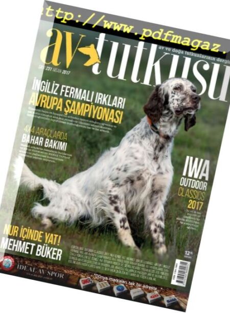Av Tutkusu – Nisan 2017 Cover