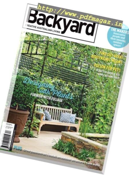 Backyard – January 2019 Cover
