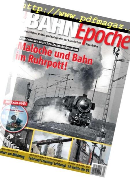 Bahn Epoche – Herbst 2018 Cover