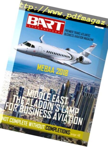 Bart International – December 2018 Cover