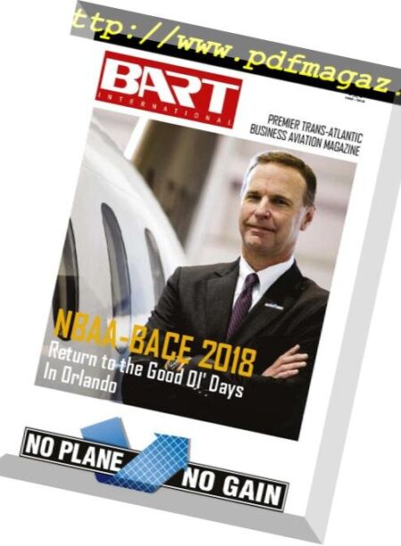 Bart International – October-November 2018 Cover