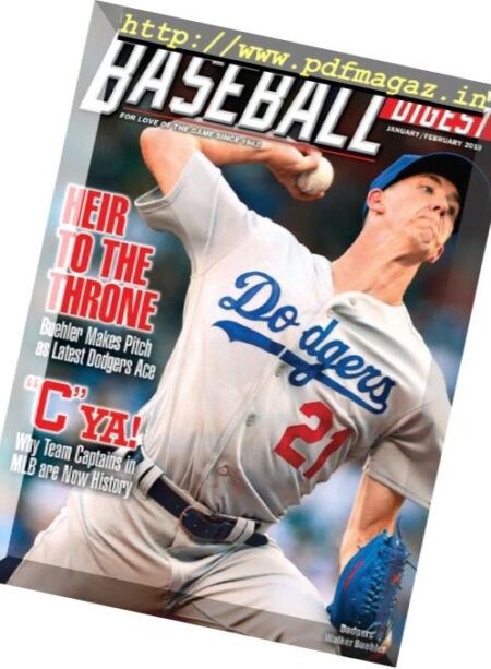 Baseball Digest – January-February 2019 Cover