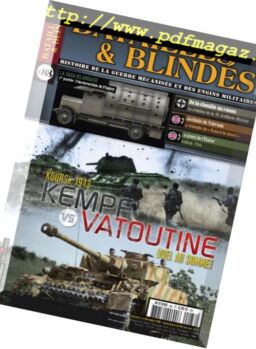 Batailles & Blindes – octobre-novembre 2018