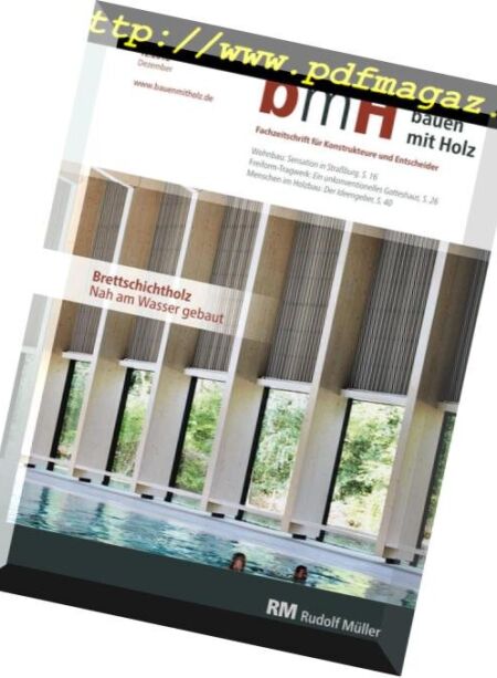 Bauen mit Holz – Dezember 2018 Cover