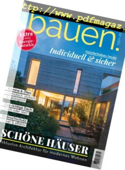 Bauen! – November 2018