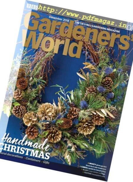 BBC Gardeners’ World – December 2018 Cover