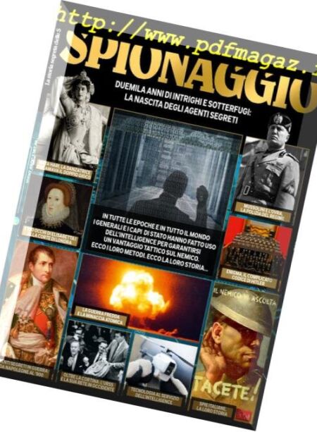 BBC History Speciale – Spionaggio – Gennaio 2017 Cover