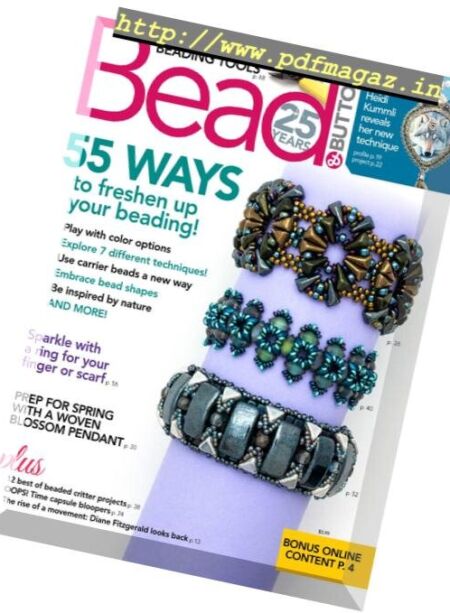 Bead & Button – February 2019 Cover