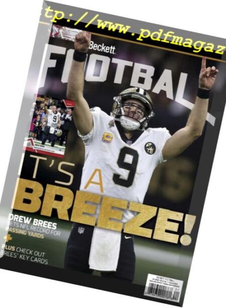 Beckett Football – January 2019 Cover