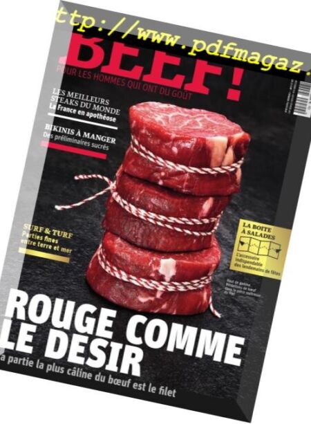 BEEF! Magazine – novembre-decembre 2018 Cover