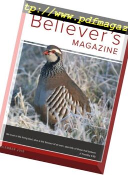 Believer’s Magazine – December 2018