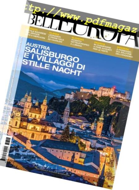 Bell’Europa – Dicembre 2018 Cover