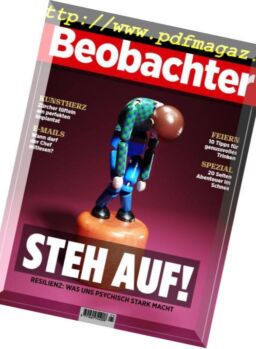 Beobachter – 7 Dezember 2018