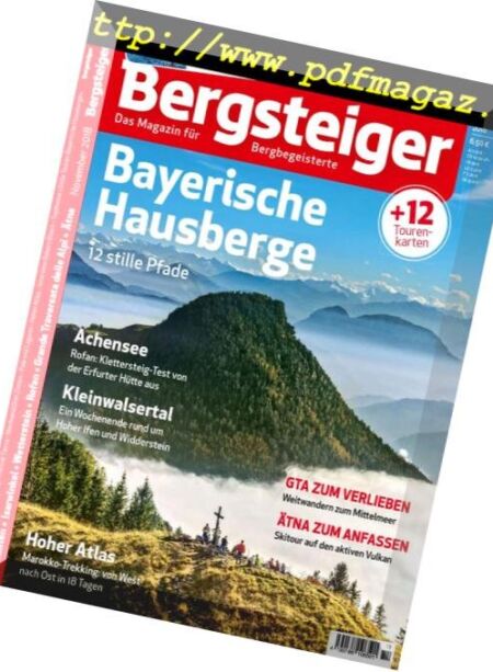 Bergsteiger – November 2018 Cover