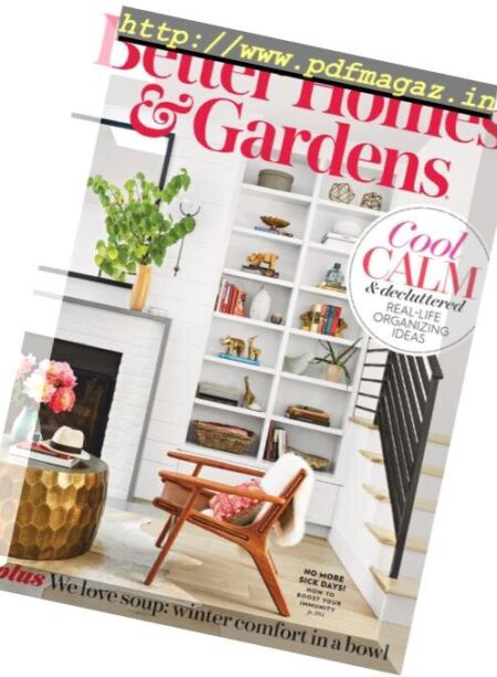 Better Homes & Gardens USA – January 2019 Cover