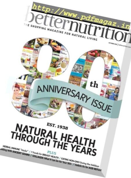Better Nutrition – October 2018 Cover