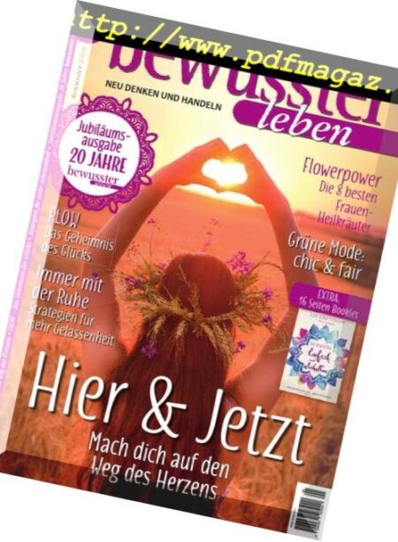 Bewusster Leben – September-Oktober 2018 Cover