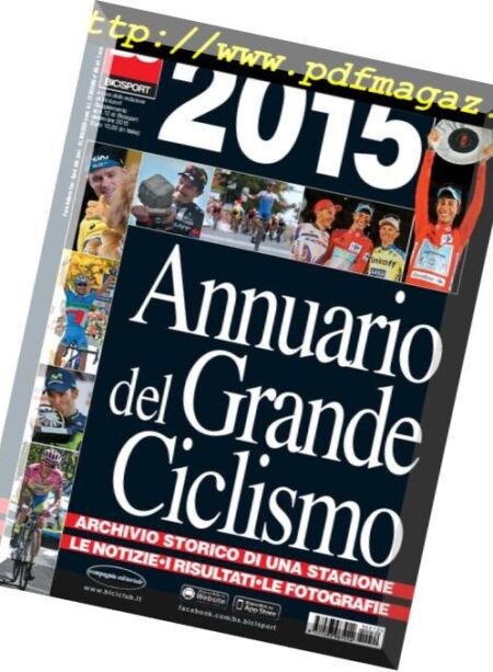 Bicisport – Annuario 2015 Cover