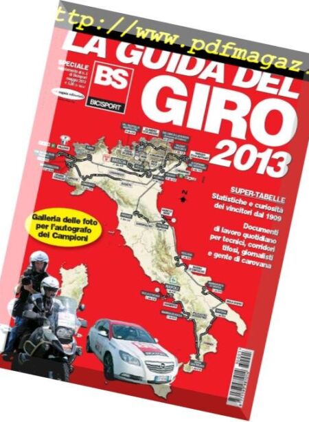 Bicisport – Guida del Giro 2013 Cover