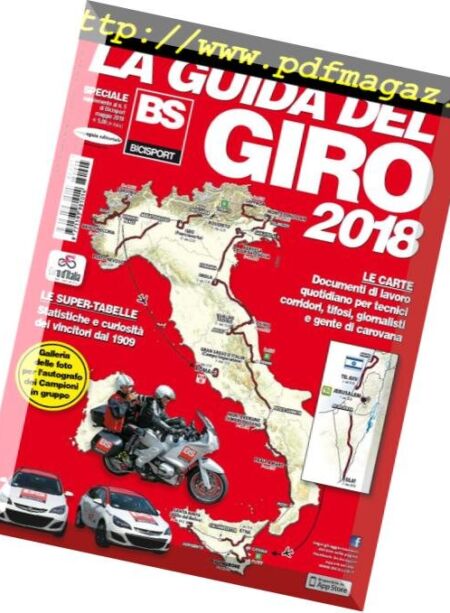 Bicisport – Guida del Giro 2018 Cover