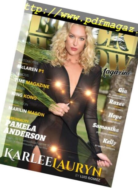 Black Widow Magazine – October – November 2018 Cover