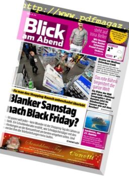 Blick am Abend – 23 November 2018