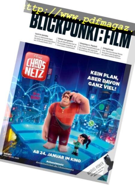 Blickpunkt Film – 24 Dezember 2018 Cover