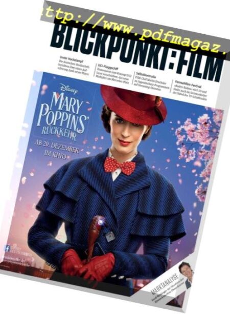 Blickpunkt Film – 26 November 2018 Cover